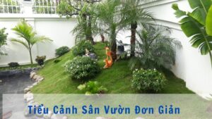 Tiểu Cảnh Sân Vườn Đơn Giản