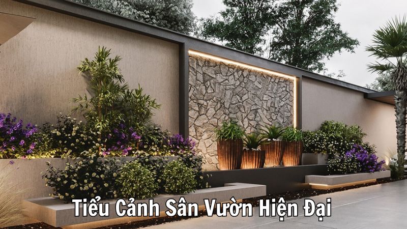 Tiểu Cảnh Sân Vườn Hiện Đại